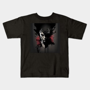 Ink Blot Graphic Kids T-Shirt